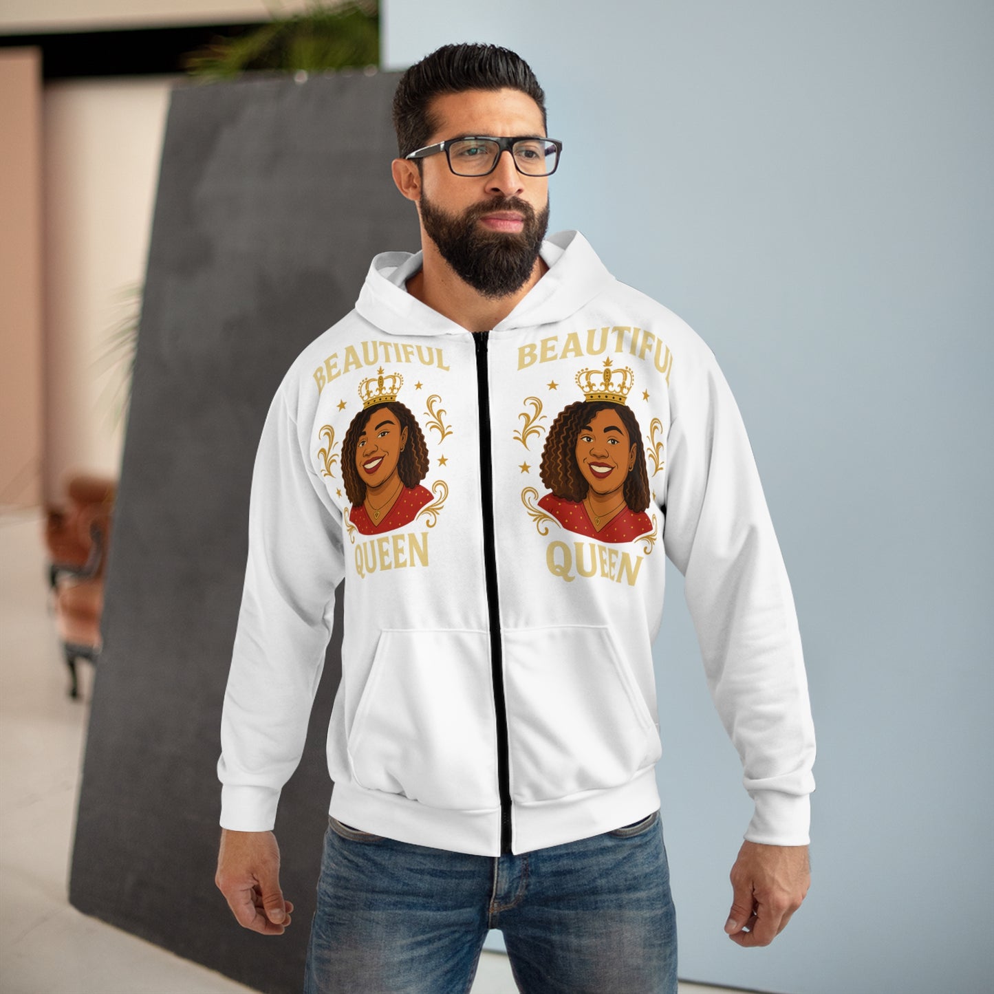 Unisex Zip Hoodie (AOP)